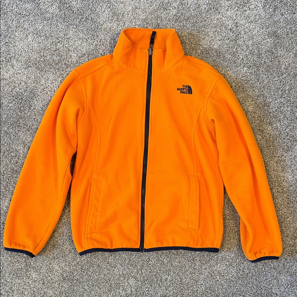 The North Face Kids Vibrant Orange Puffer Jacket